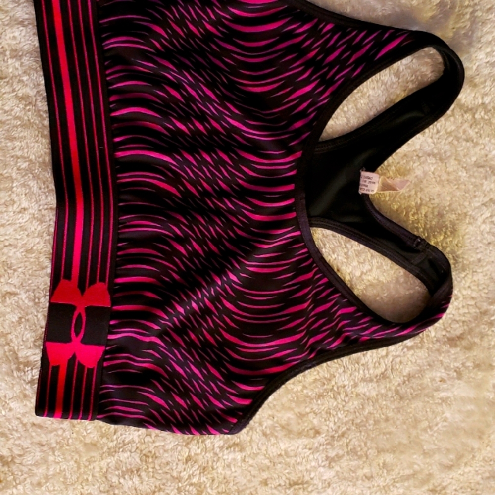 Underarmour sports bra - navy and pink 5for$25